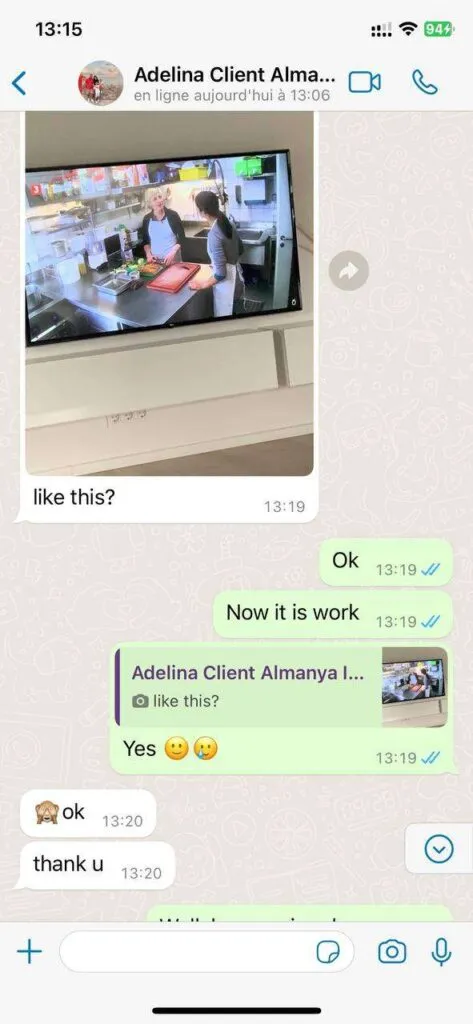 Example PioneerSTV WhatsApp support conversation 4